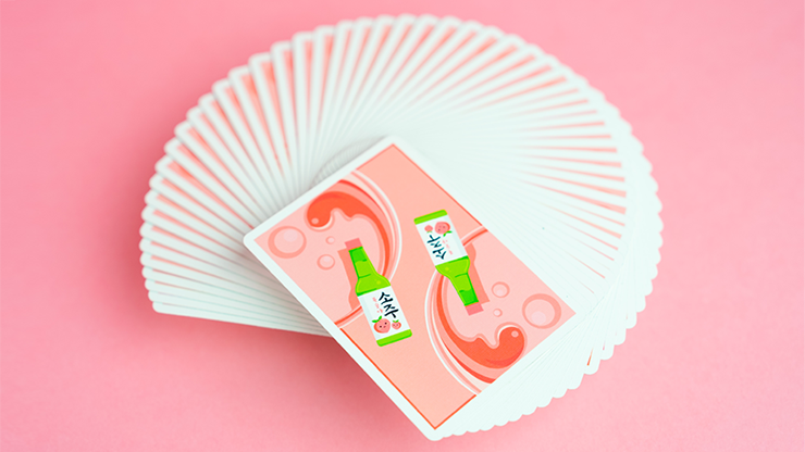 Peach Soju Playing Cards