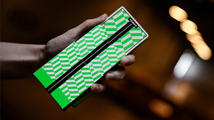 Tempo Green Playing Cards 