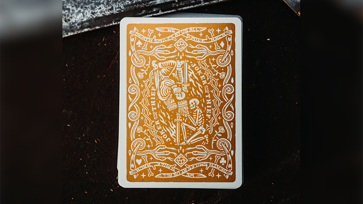 Crown Playing Cards (Gold) - Joker & The Thief