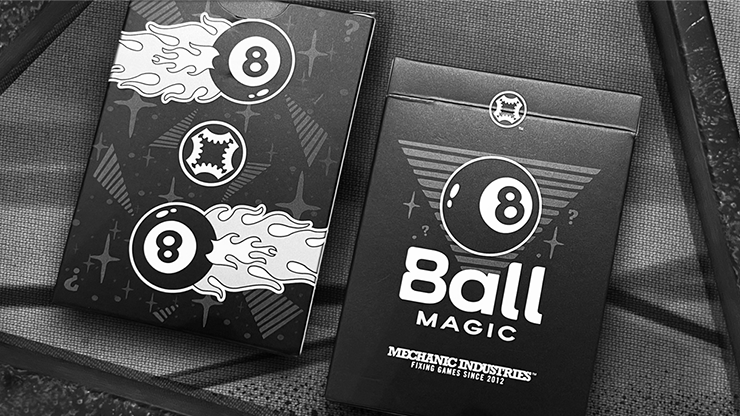 8 Ball Magic Playing Cards - Mechanics Industries 