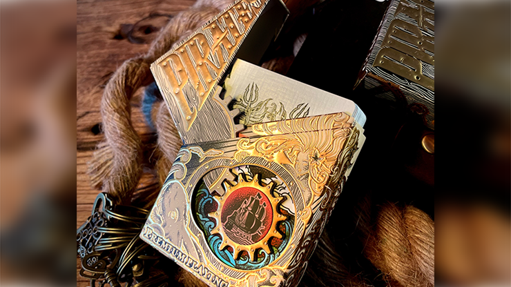 Pirate (Daylight) Playing Cards with Mechanical Box 