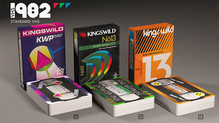 1982 VHS-4th of July Playing Cards - Kings Wild Project