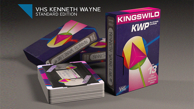 1982 VHS-Kenneth Playing Cards - Kings Wild Project 