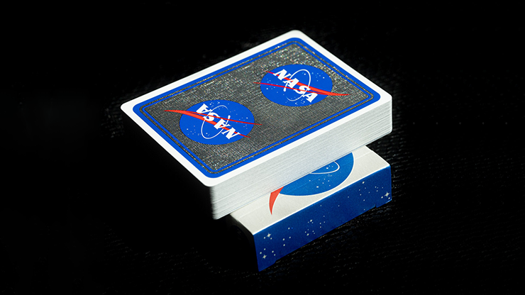 NASA Foil Meatball Logo Playing Cards 