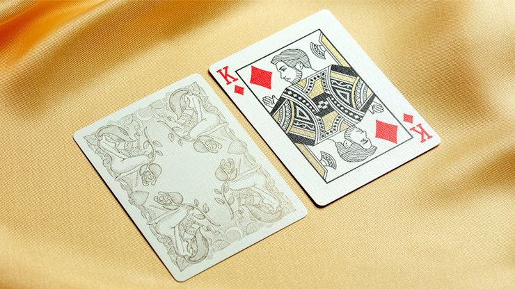 Innocence (Gold Foil Edition) Playing Cards - Black Roses