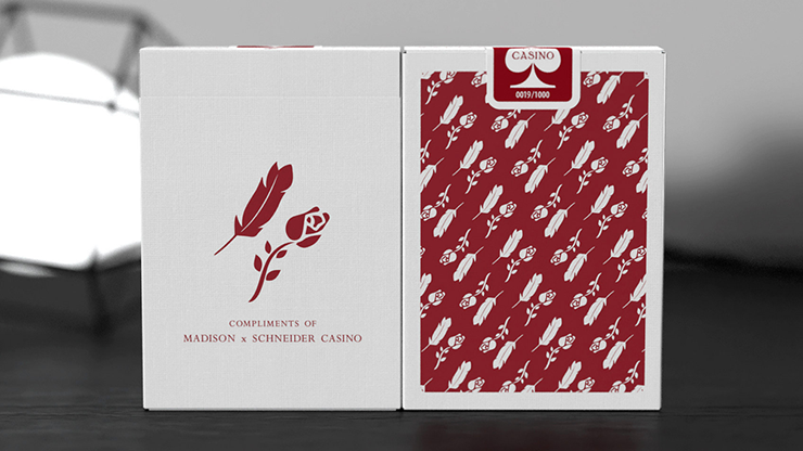 Red MxS Casino Playing Cards - Madison x Schneider