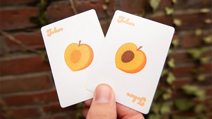 Peach Playing Cards - OPC