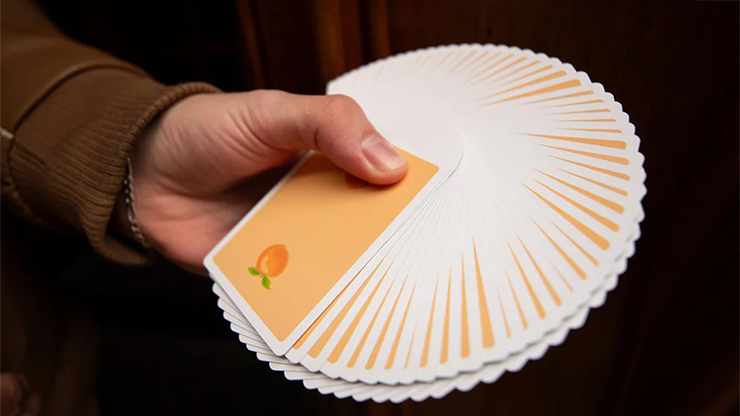 Peach Playing Cards - OPC