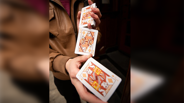 Peach Playing Cards - OPC