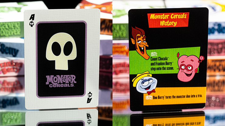 Monster Cereals Count Chocula™ Playing Cards 