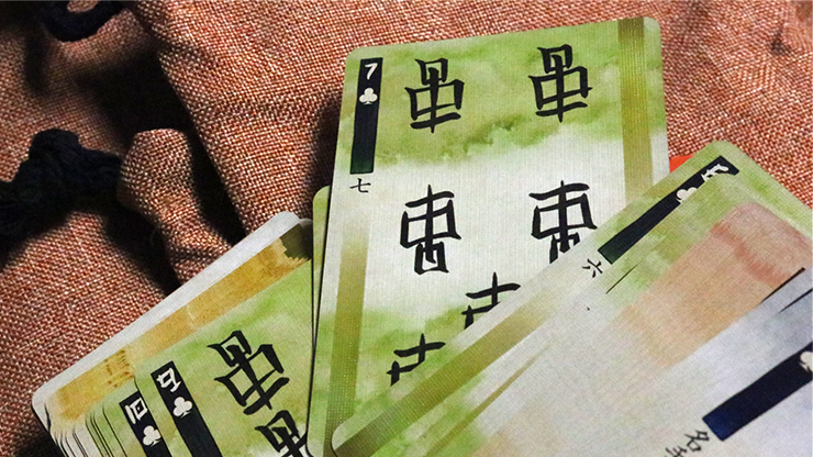 RONIN (Diamond Clan Edition Orange) Playing Cards - Kings Wild Project 