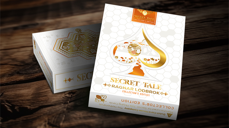 Secret Tale Ragnar White Bee Collector's Playing Cards - Edition of 300