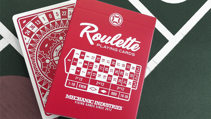 Roulette (Red) Playing Cards