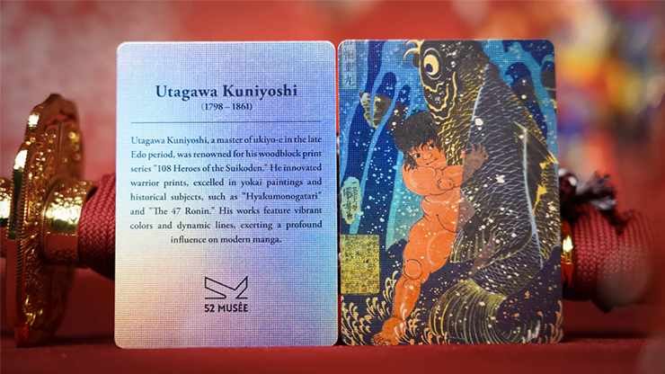 Kuniyoshi Standard Edition Playing Cards - 52 MUSÉE 