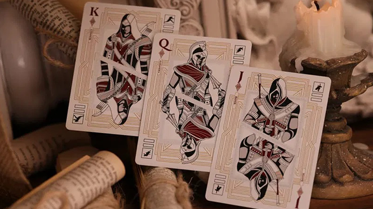 Assassin&#39;s Creed Legacy (Hidden Blade White) Playing Cards 