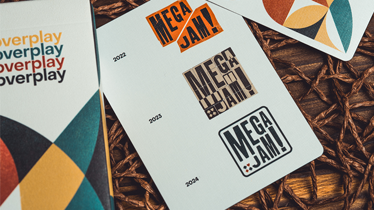 Overplay MegaJam Playing Cards - Designed by Harapan Ong &amp; Wen Xiu