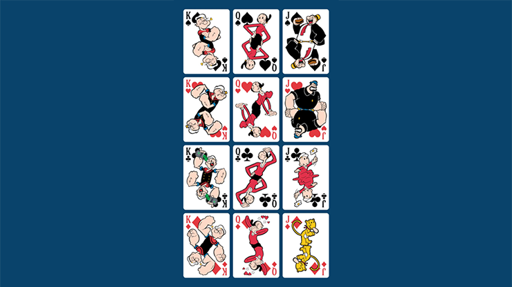 Bicycle Limited Edition Popeye The Sailor Man Playing Cards