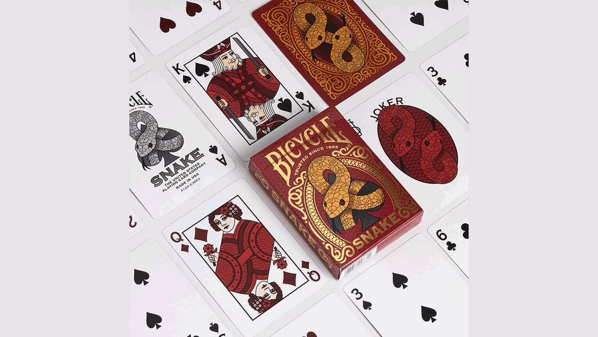 Bicycle Snake Playing Cards 