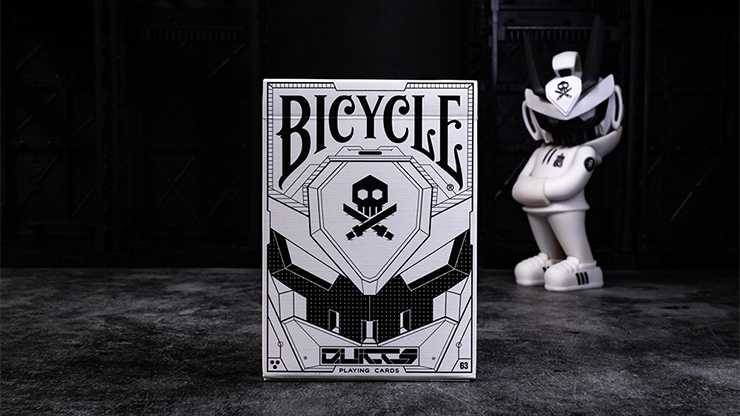 Bicycle Quiccs Ghost White Playing Cards 