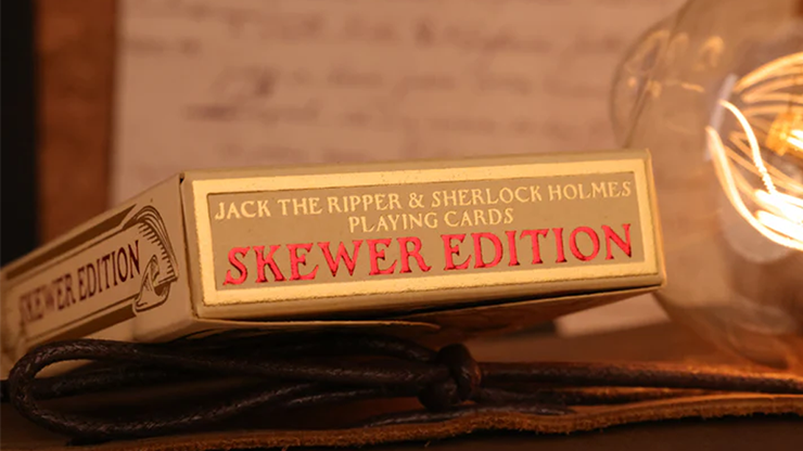 Jack the Ripper &amp; Sherlock Holmes (Skewer Edition) Playing Cards - Room One