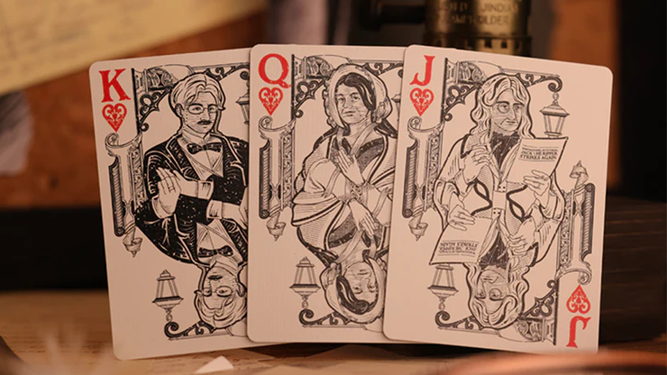 Jack the Ripper &amp; Sherlock Holmes (Skewer Edition) Playing Cards - Room One