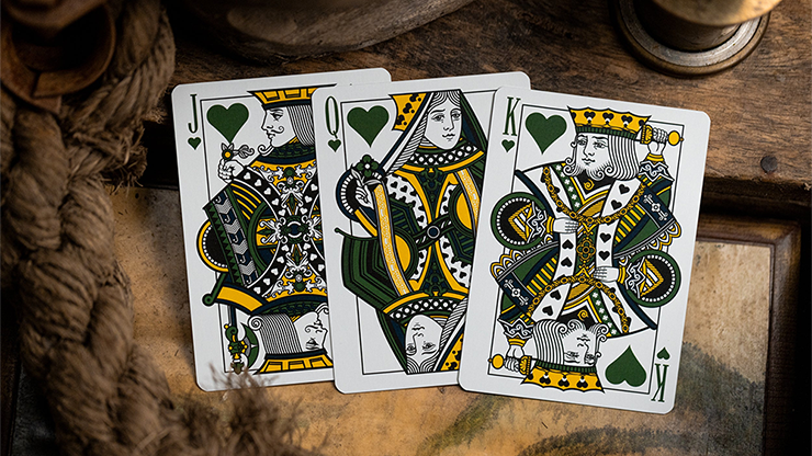 GILDED No.13 Table Players Vol.37 Playing Cards - Kings Wild Project 