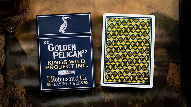 GILDED No.13 Table Players Vol.37 Playing Cards - Kings Wild Project 