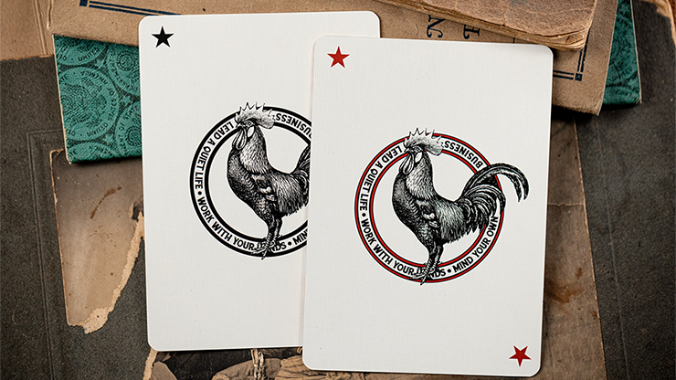 GILDED No.13 Table Players Vol.39 Playing Cards - Kings Wild Project 