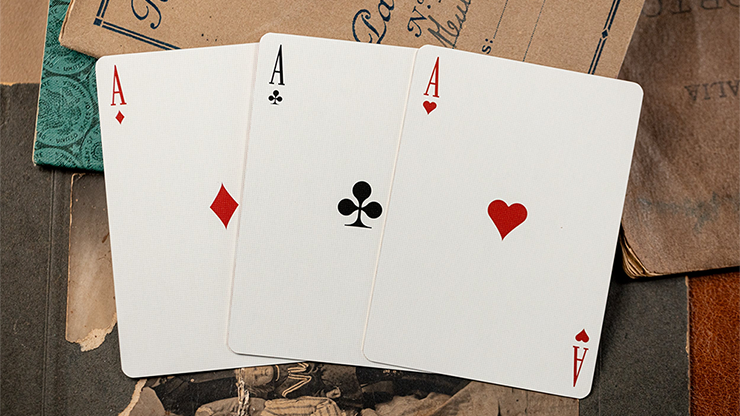 GILDED No.13 Table Players Vol.39 Playing Cards - Kings Wild Project 