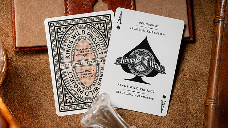 GILDED No.13 Table Players Vol.40 Playing Cards - Kings Wild Project 