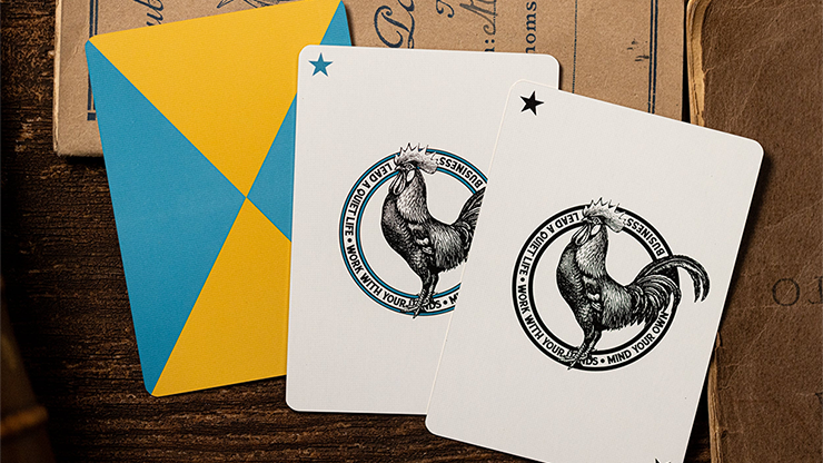 GILDED No.13 Table Players Vol.42 Playing Cards - Kings Wild Project 
