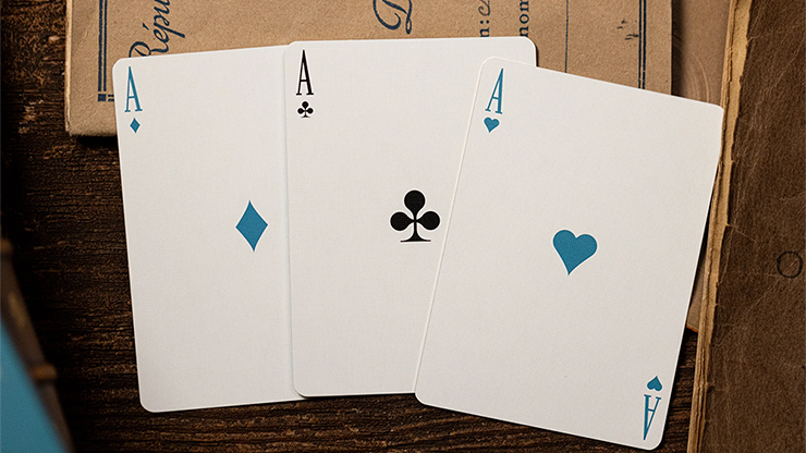 GILDED No.13 Table Players Vol.42 Playing Cards - Kings Wild Project 