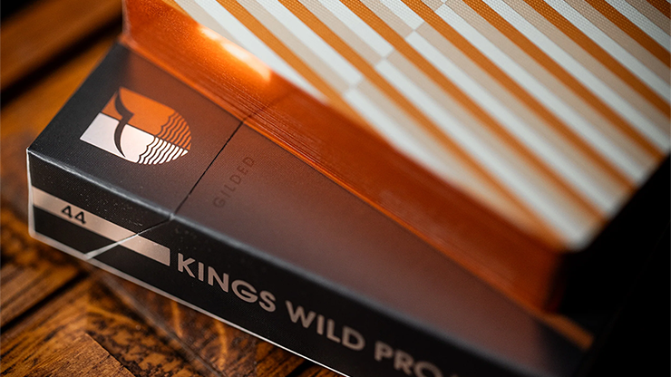 GILDED No.13 Table Players Vol.44 Playing Cards - Kings Wild Project 
