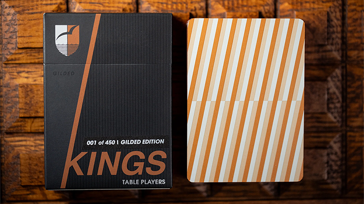 GILDED No.13 Table Players Vol.44 Playing Cards - Kings Wild Project 