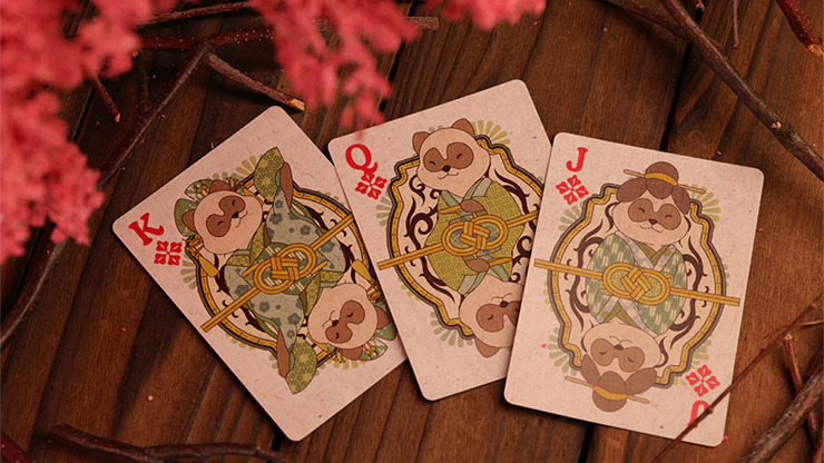Tanuki Yukaku (Oiran-Dochu) Playing Cards - Room One 