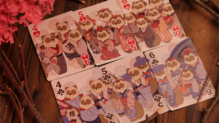Tanuki Yukaku (Oiran-Dochu) Playing Cards - Room One 