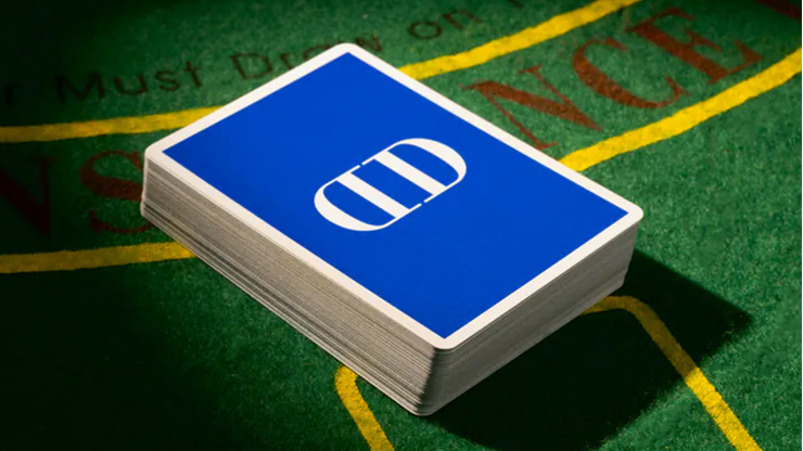 Smoke & Mirrors 1984 (Blue) Playing Cards - Dan & Dave