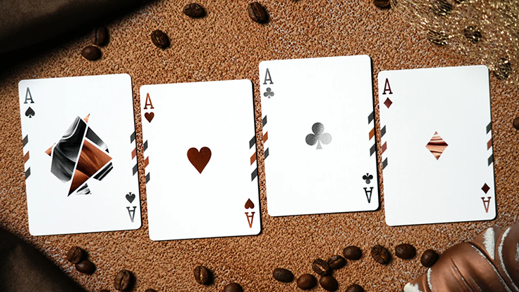 Flexible Mocha Mousse Playing Cards - TCC