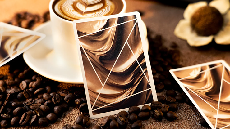 Flexible Mocha Mousse Playing Cards - TCC