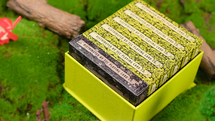 Childhood Playing Cards (Half Brick Standard + GILDED ) by TCC & Lunzi 