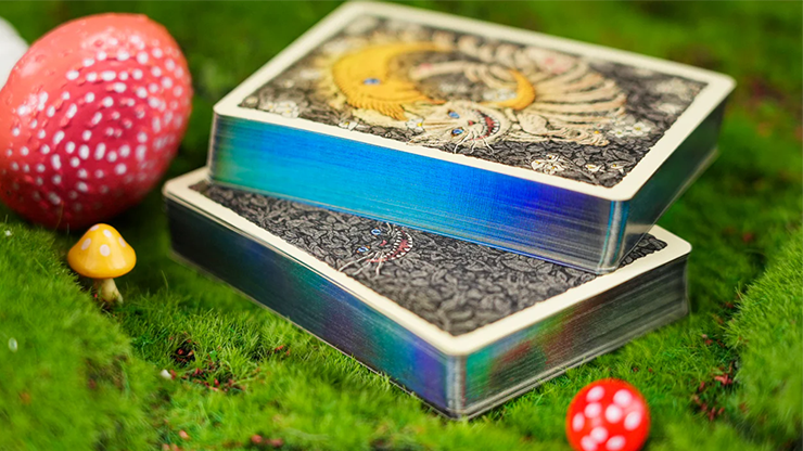 Childhood Playing Cards (Half Brick Standard + GILDED ) by TCC & Lunzi 