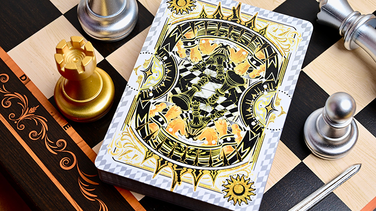 Chess (White) Playing Cards - Hidden Light