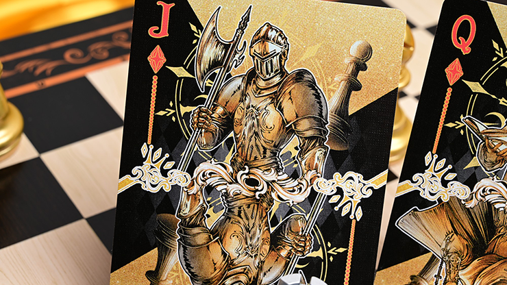 Chess (Black) Playing Cards - Hidden Light 