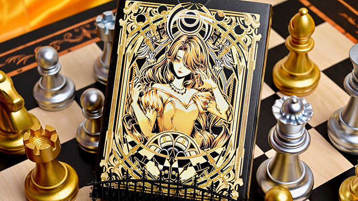 Chess (Black) Playing Cards - Hidden Light *7 days delivery*