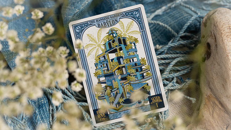 The Hanging Gardens of Babylon (Special Edition Numbered Seals) Playing Cards - Room One