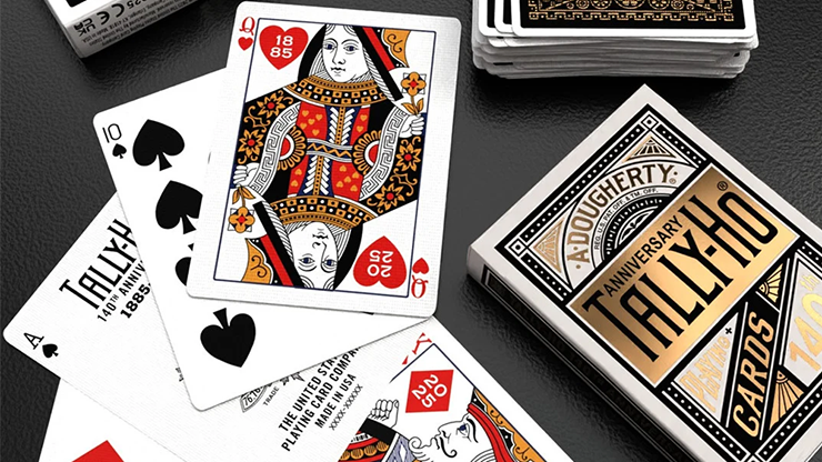 Tally Ho 140th Anniversary (Metaluxe Foil) Playing Cards