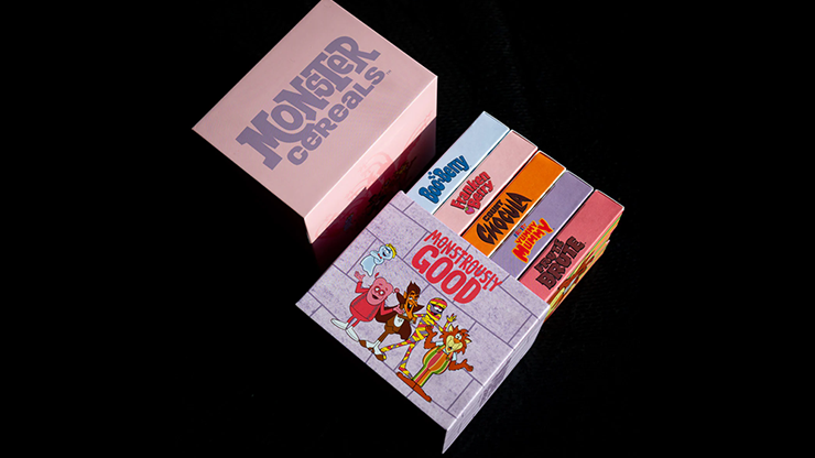 MONSTER CEREALS™ 5 PACK BOX PLAYING CARD SET - Fulton's 
