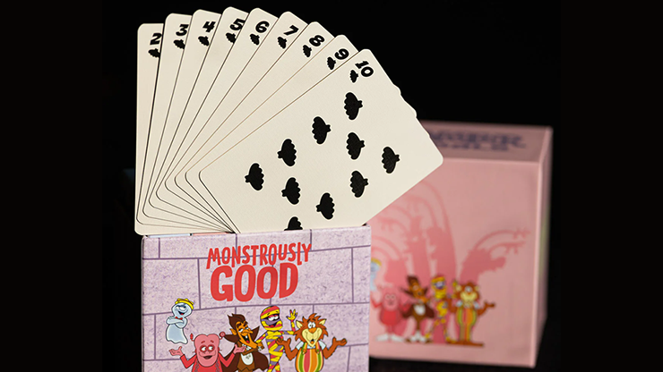 MONSTER CEREALS™ 5 PACK BOX PLAYING CARD SET - Fulton&#39;s 