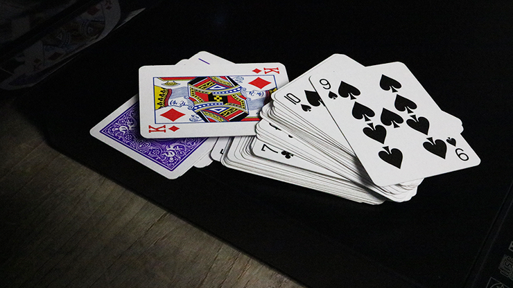 Mini Bicycle Playing Cards (Purple) 