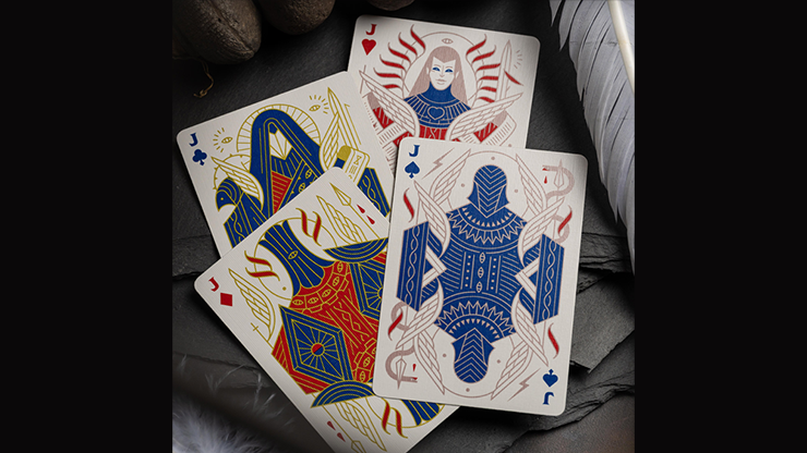 Celestial Valour Playing Cards - Giovanni Meroni 